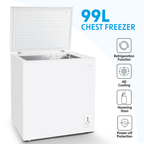 Freestanding Chest Freezer 99L Capacity - White DH116