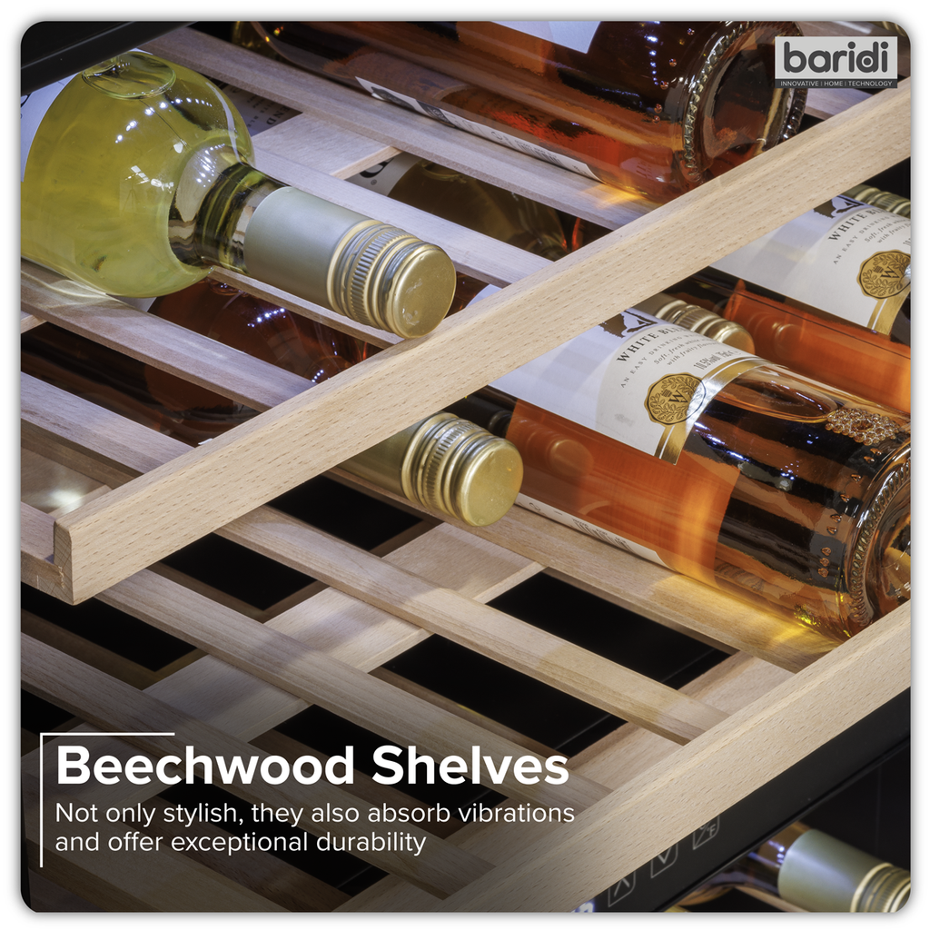 36 Bottle Wine Fridge & Cooler 60cm DH117