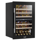 57 Bottle Dual Zone Built-In Wine Fridge & Cooler 60cm DH118