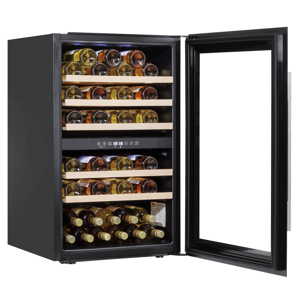 57 Bottle Dual Zone Built-In Wine Fridge & Cooler 60cm DH118