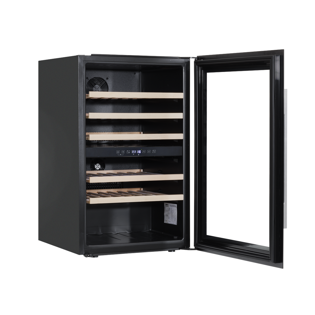 57 Bottle Dual Zone Built-In Wine Fridge & Cooler 60cm DH118