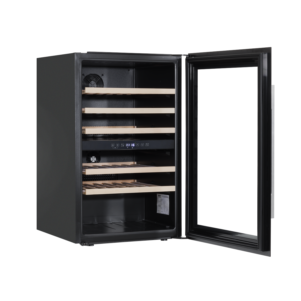 57 Bottle Dual Zone Built-In Wine Fridge & Cooler 60cm DH118