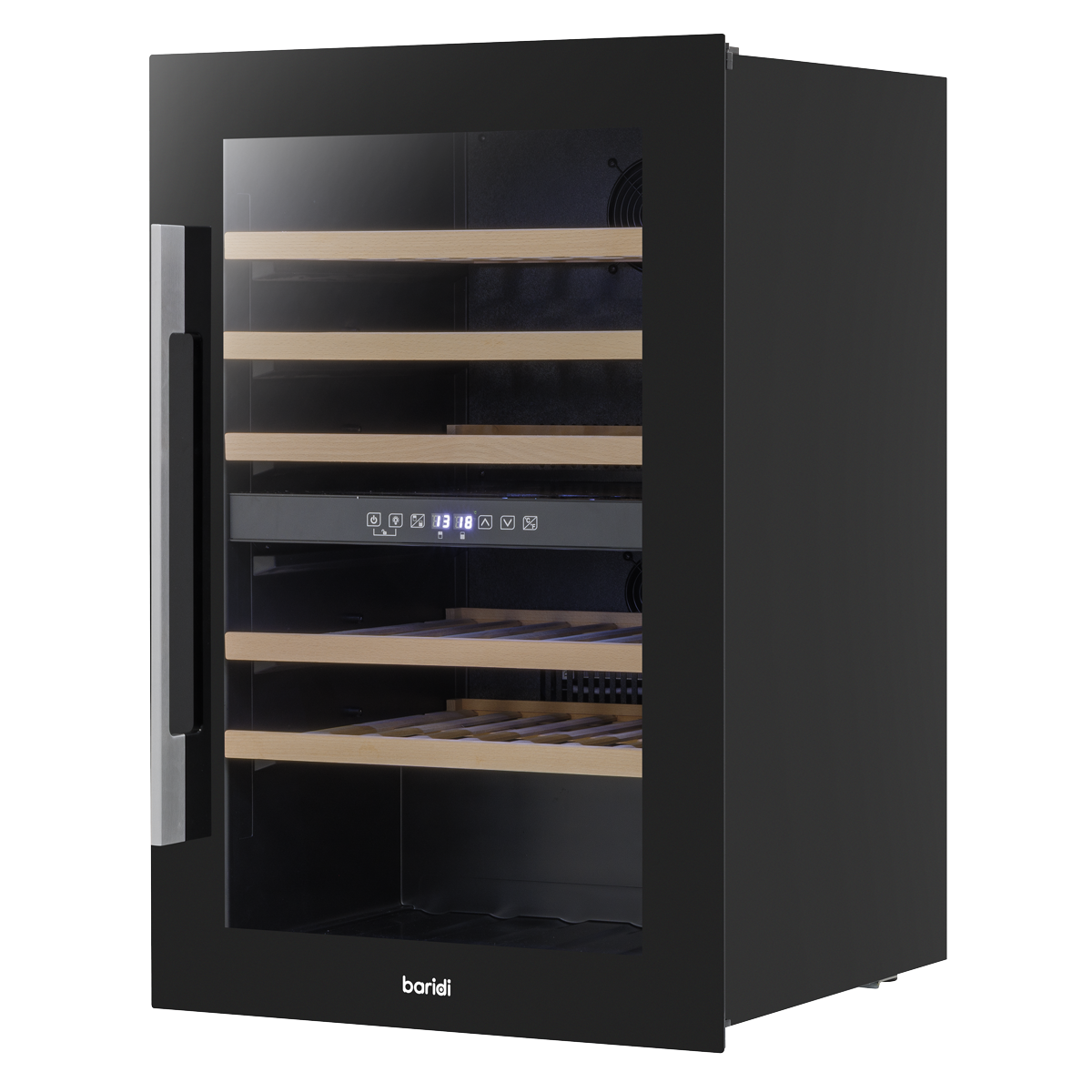 57 Bottle Dual Zone Built-In Wine Fridge & Cooler 60cm DH118