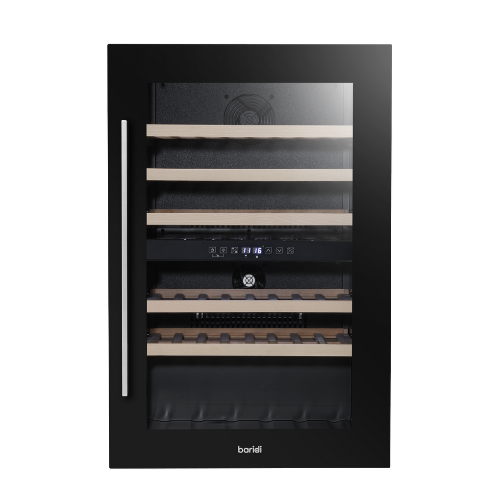 57 Bottle Dual Zone Built-In Wine Fridge & Cooler 60cm DH118