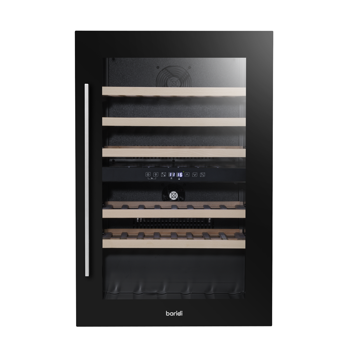 57 Bottle Dual Zone Built-In Wine Fridge & Cooler 60cm DH118