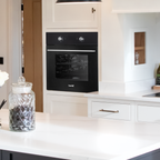 Integrated Fan-Assisted Electric Oven 60cm 55L Capacity - Black DH124