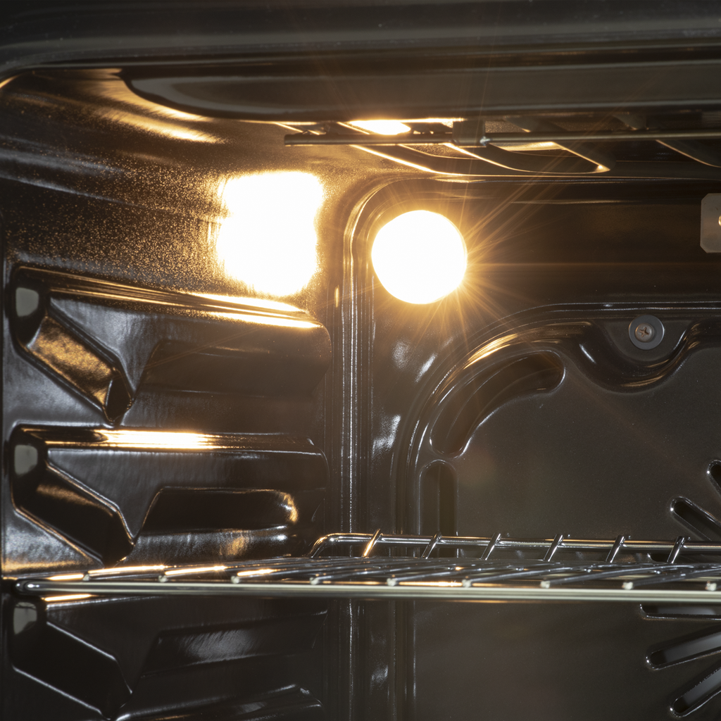 Integrated Fan-Assisted Electric Oven 60cm 55L Capacity - Black DH124