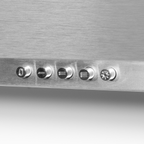 Cooker Hood with Carbon Filters 60cm - Stainless Steel DH126