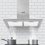 Cooker Hood with Carbon Filters 60cm - Stainless Steel DH126