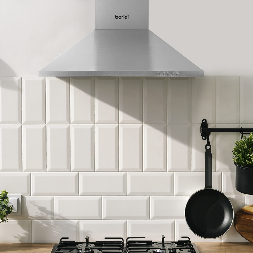 Cooker Hood with Carbon Filters 60cm - Stainless Steel DH126