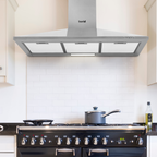 Cooker Hood with Carbon Filters 90cm - Stainless Steel DH127