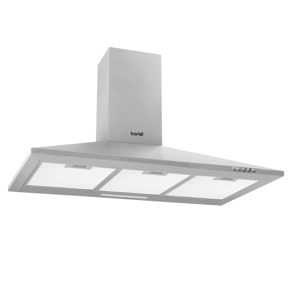 Cooker Hood with Carbon Filters 90cm - Stainless Steel DH127