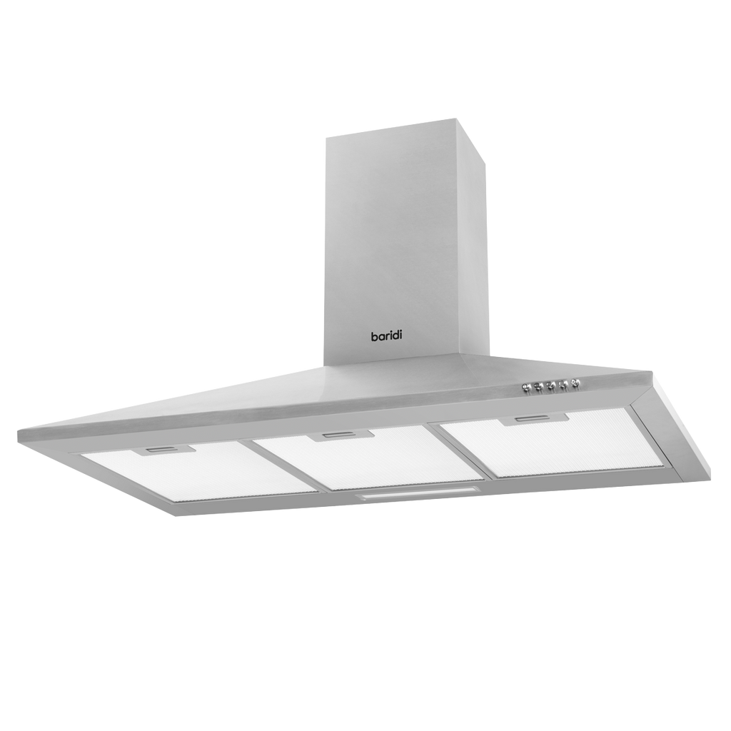 Cooker Hood with Carbon Filters 90cm - Stainless Steel DH127
