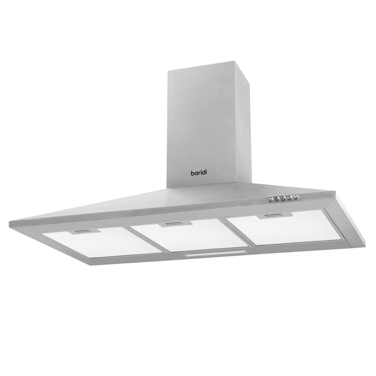 Cooker Hood with Carbon Filters 90cm - Stainless Steel DH127