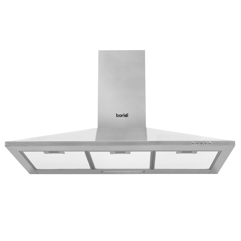 Cooker Hood with Carbon Filters 90cm - Stainless Steel DH127