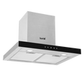 T-Shape Chimney Cooker Hood with Carbon Filters 60cm - Stainless Steel DH130