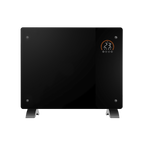 Electric Glass Panel Heater 1000W/230V - Black DH135