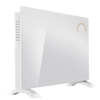 Electric Glass Panel Heater 2000W/230V - White DH140
