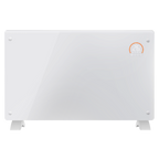 Electric Glass Panel Heater 2000W/230V - White DH140