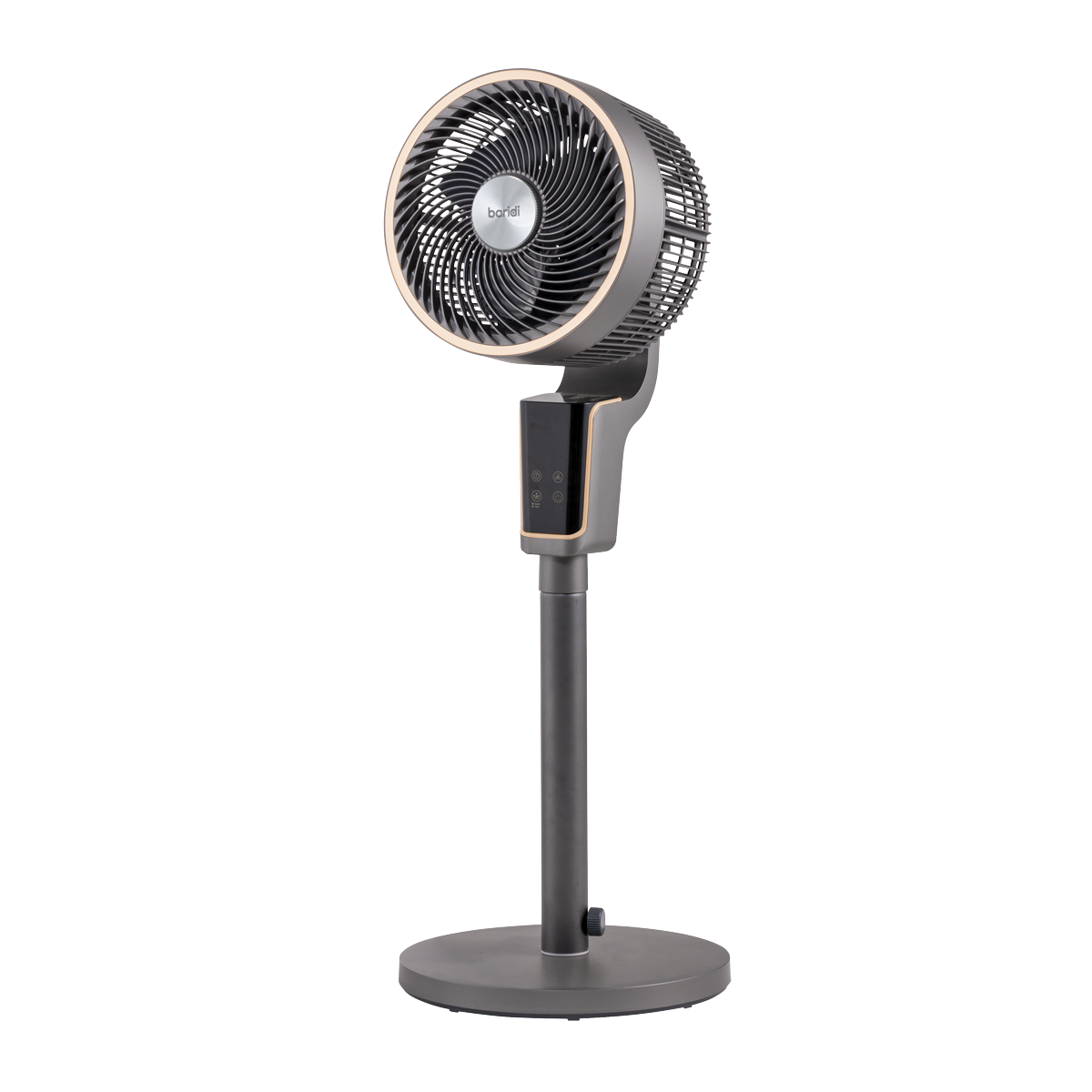 12" Pedestal Fan with Remote Control & 12hr Timer 230V - Grey DH141