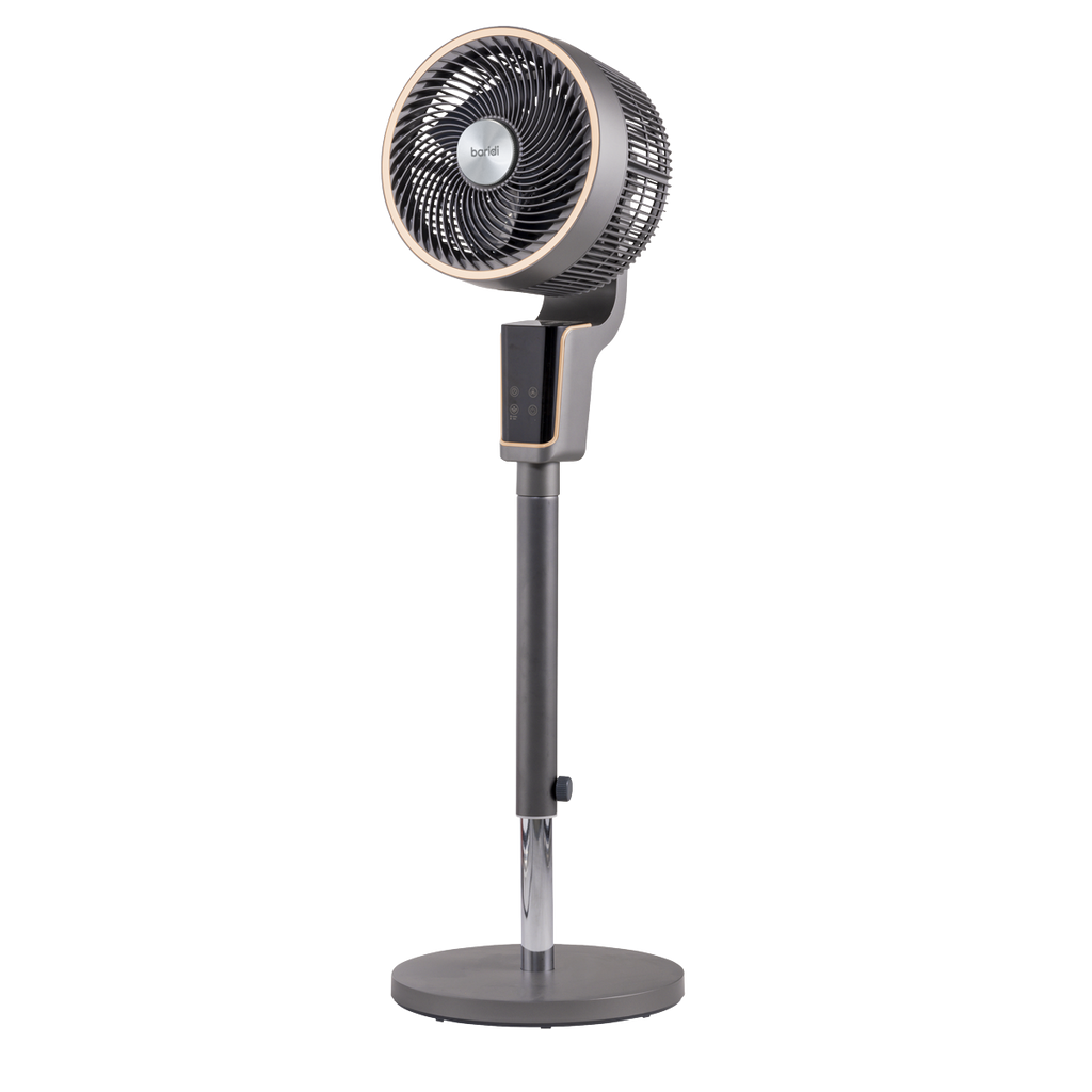 12" Pedestal Fan with Remote Control & 12hr Timer 230V - Grey DH141