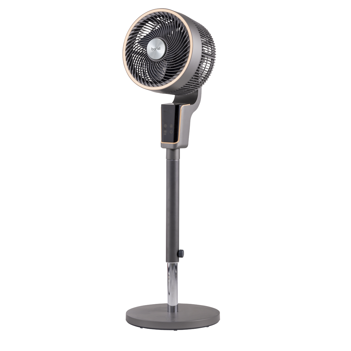 12" Pedestal Fan with Remote Control & 12hr Timer 230V - Grey DH141