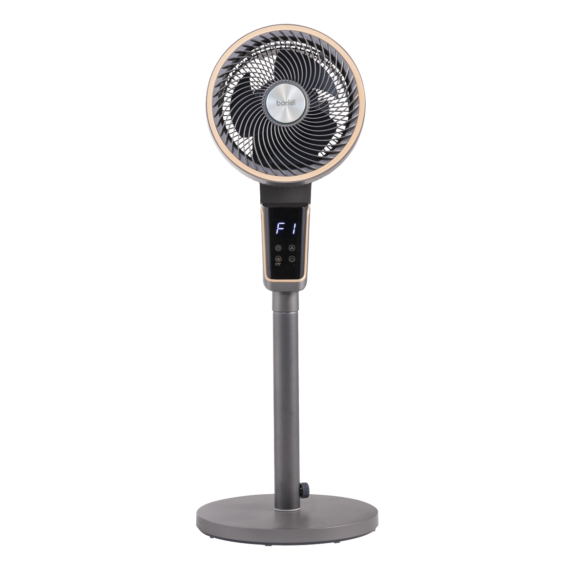 12" Pedestal Fan with Remote Control & 12hr Timer 230V - Grey DH141