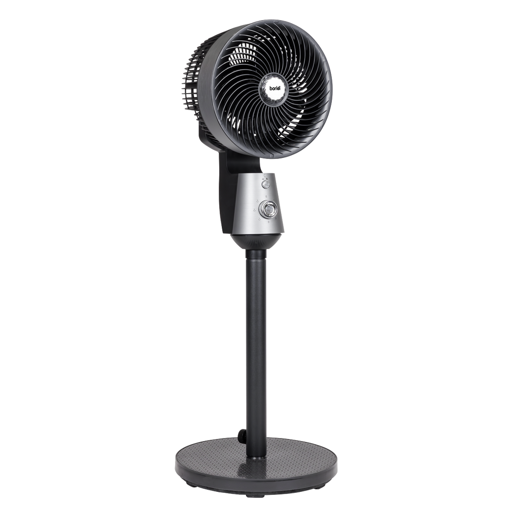10" Pedestal Fan with Manual Control 230V - Grey DH142