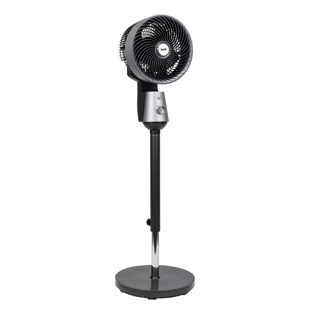 10" Pedestal Fan with Manual Control 230V - Grey DH142