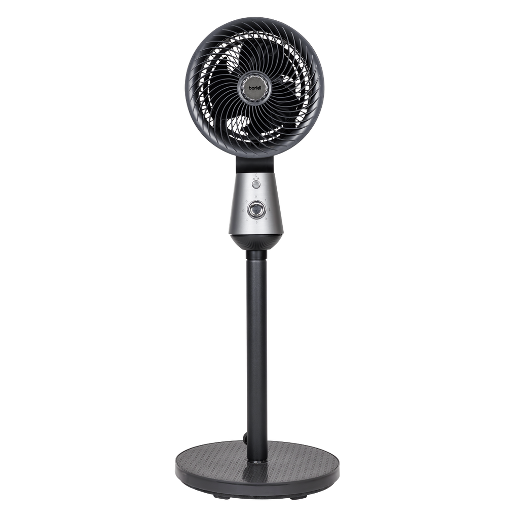 10" Pedestal Fan with Manual Control 230V - Grey DH142