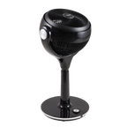 10" Pedestal Fan with Remote Control & 12hr Timer 230V - Black DH143