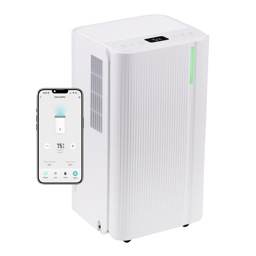 Dehumidifier with Digital Display & 24hr Timer 12L - White DH147
