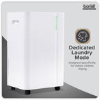 Dehumidifier with Digital Display & 24hr Timer 20L - White DH148