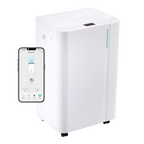 Dehumidifier with Digital Display & 24hr Timer 20L - White DH148
