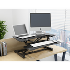 71cm Adjustable-Height Standing Desk Riser 15kg Capacity DH14