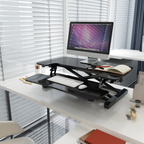 71cm Adjustable-Height Standing Desk Riser 15kg Capacity DH14