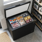 Freestanding Chest Freezer 199L Capacity - Black DH151
