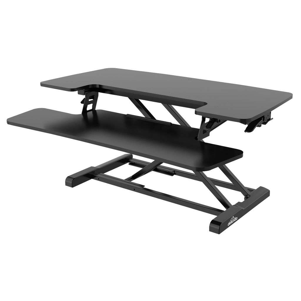 89cm Adjustable-Height Standing Desk Riser 15kg Capacity DH15