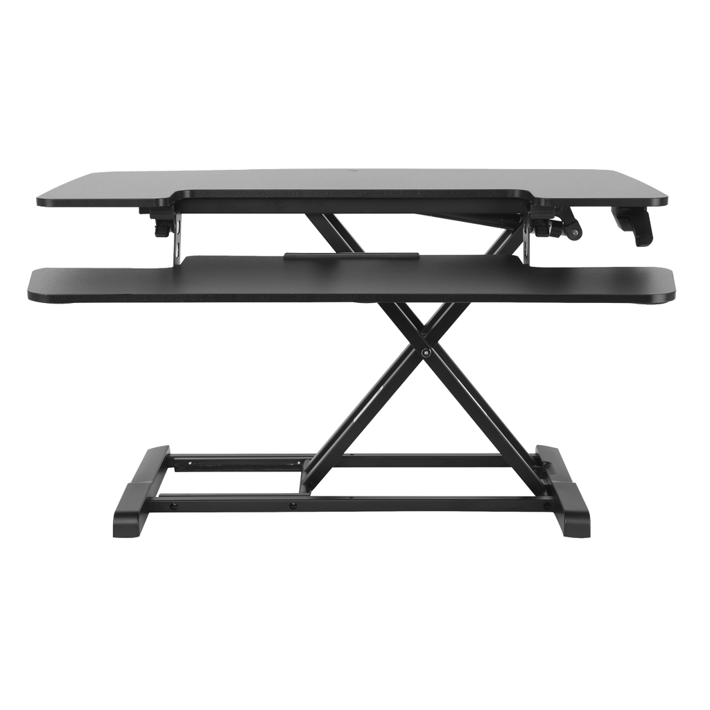 89cm Adjustable-Height Standing Desk Riser 15kg Capacity DH15