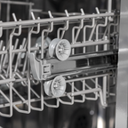 Slimline Freestanding Dishwasher 45cm Wide 10 Place Settings - Silver DH166