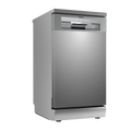Slimline Freestanding Dishwasher 45cm Wide 10 Place Settings - Silver DH166