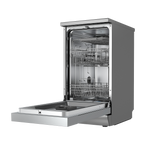 Slimline Freestanding Dishwasher 45cm Wide 10 Place Settings - Silver DH166