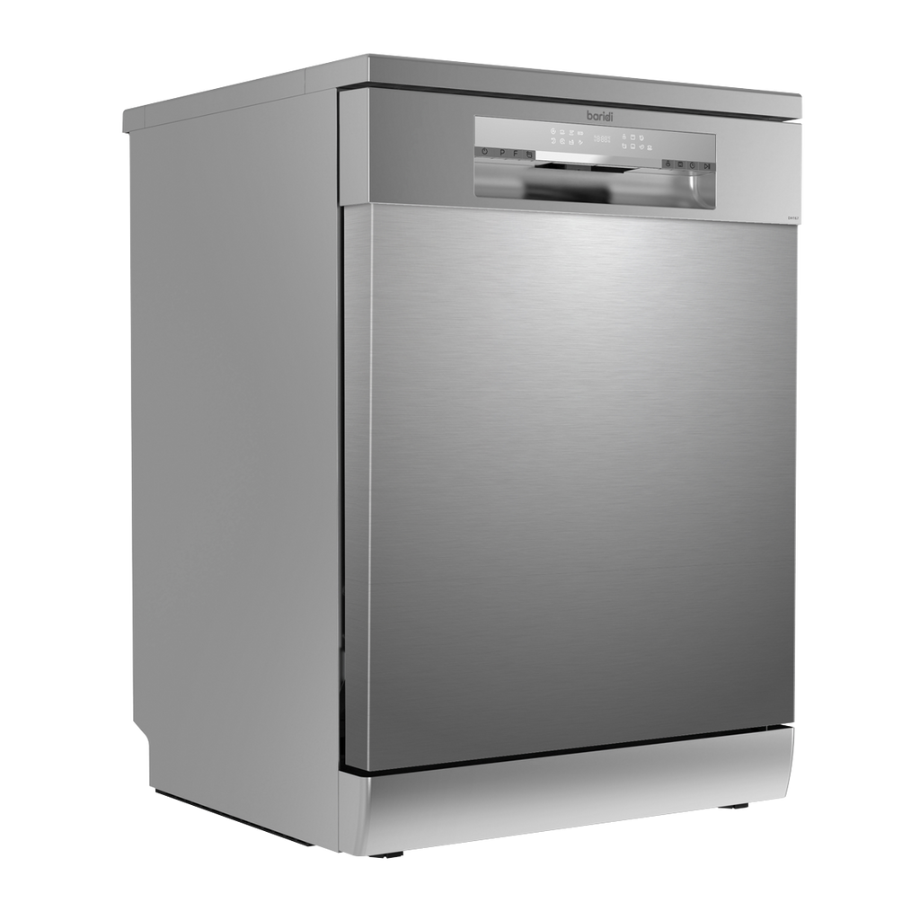 Regular Sized Freestanding Dishwasher 60cm Wide 14 Place Settings - Silver DH167