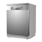 Regular Sized Freestanding Dishwasher 60cm Wide 14 Place Settings - Silver DH167