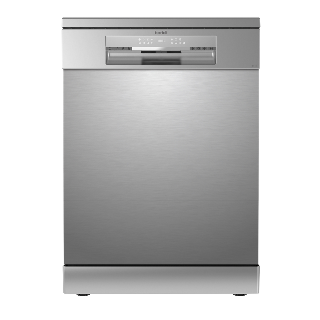 Regular Sized Freestanding Dishwasher 60cm Wide 14 Place Settings - Silver DH167