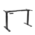 Dual Motor Ultra-Quiet Desk Frame with Digital Controls 100kg Capacity - Black DH16