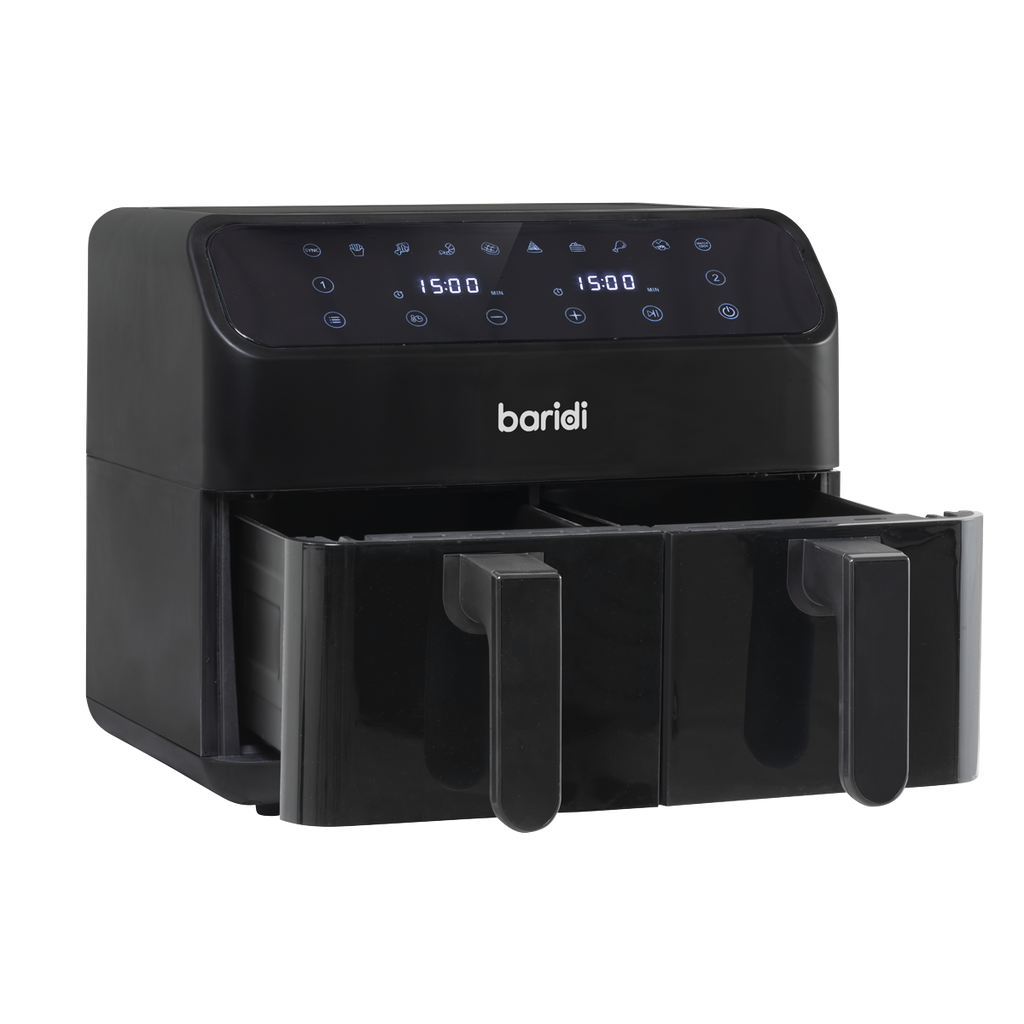 Dual Zone Air Fryer with 8 Preset Functions 8L DH172