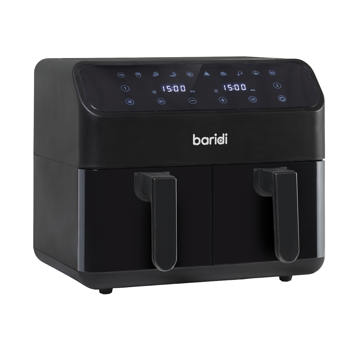 8L Dual Zone Air Fryer with 8 Preset Functions DH172