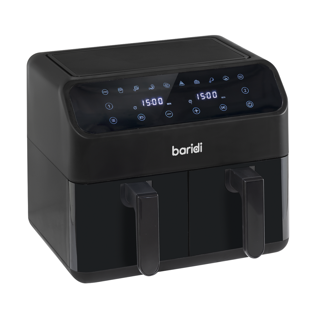 Dual Zone Air Fryer with 8 Preset Functions 8L DH172