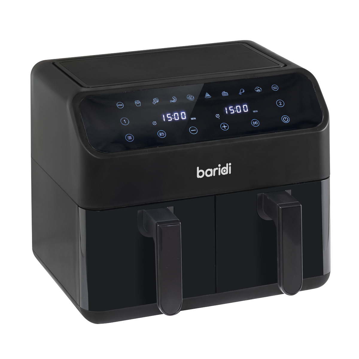 Dual Zone Air Fryer with 8 Preset Functions 8L DH172
